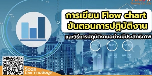 หลักสูตร การเขียน FLOW CHART ขั้นตอนการปฏิบัติงานและวิธีการปฏิบัติงานอย่างมีประสิทธิภาพ  (September 20)