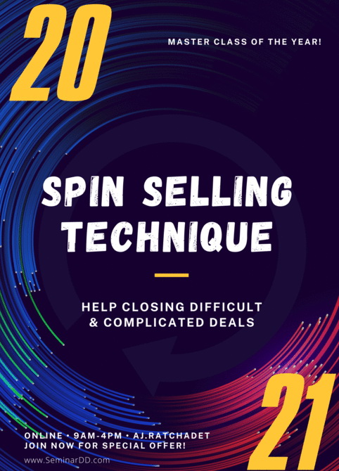 เทคนิค SPIN Selling เพื่อปิดการขาย (SPIN Selling Technique to Close the Sales)