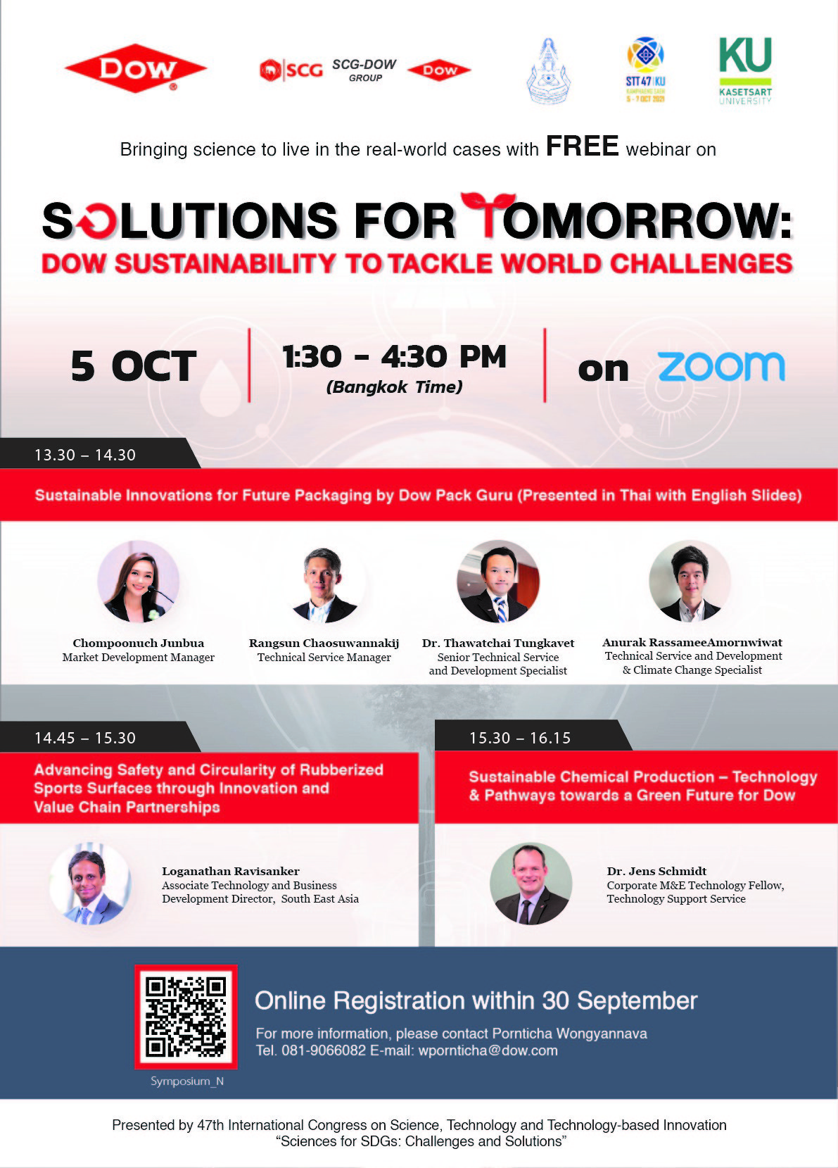 Solutions For Tomorrow : Dow Sustainability to Tackle World Challenges
