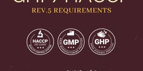 ข้อกำหนด GHPs/HACCP (GMP->GHP/HACCP Version 5 Requirements)
