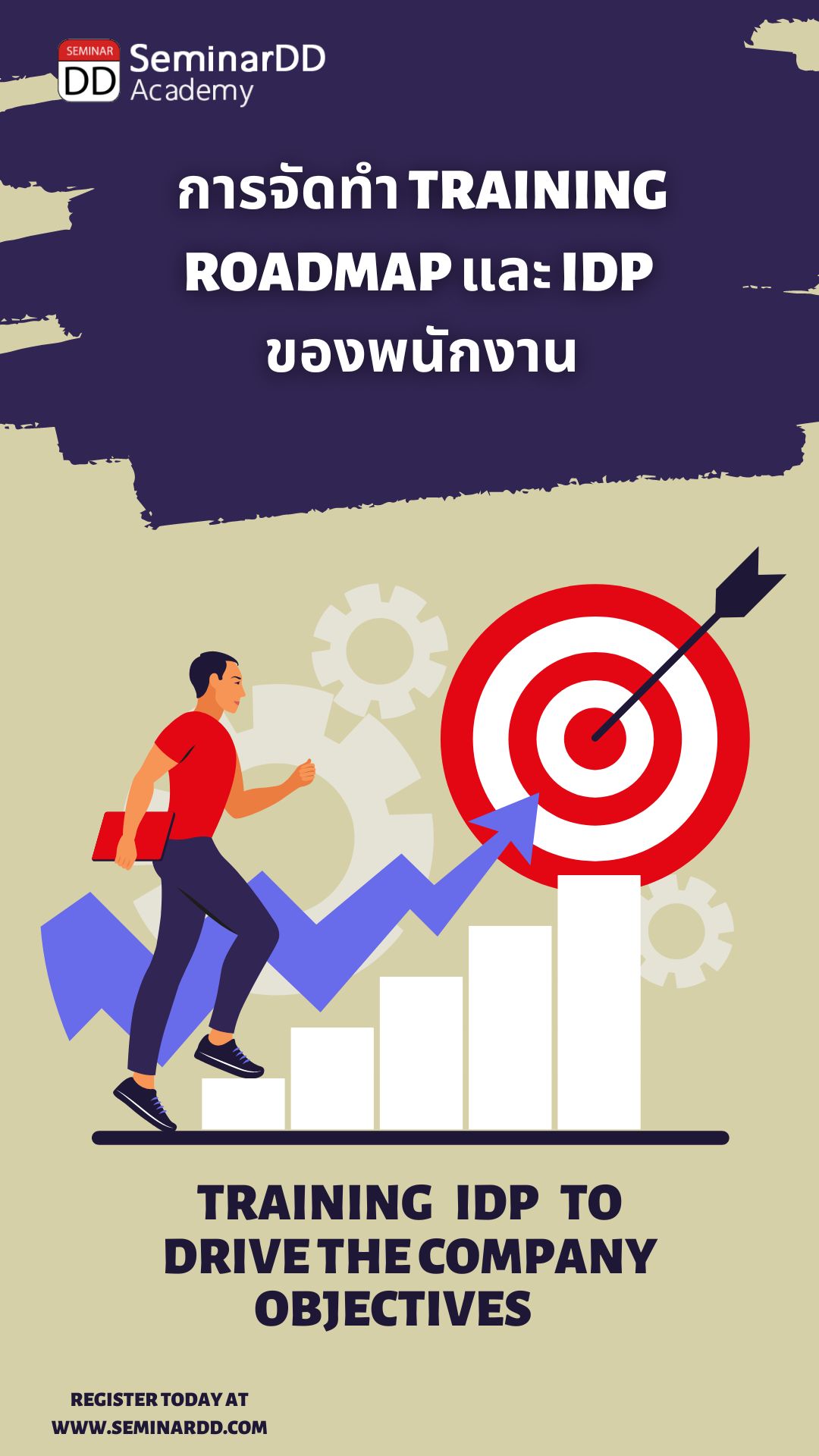 หลักสูตรอบรม การจัดทำ Training Roadmap และ IDP ของพนักงาน  (Training & IDP to drive The Company Objectives)